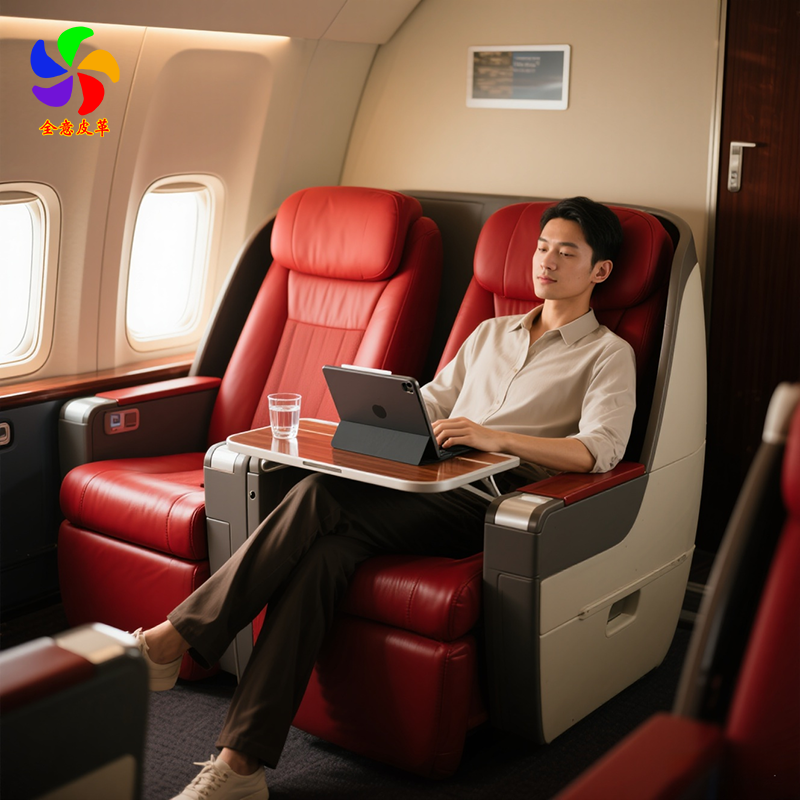 高铁真皮座椅展示-图1
